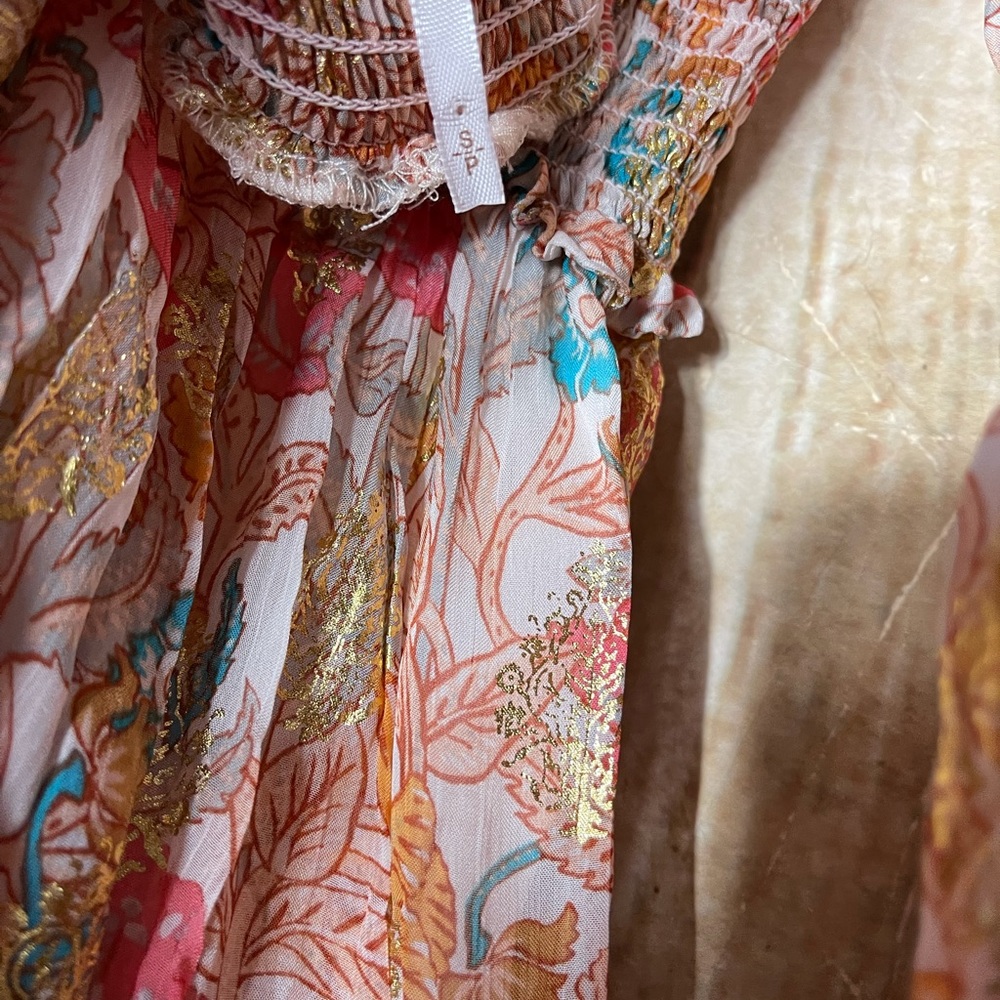New Free People Ophelia Maxi Dress Size S $300 - Picture 5 of 7